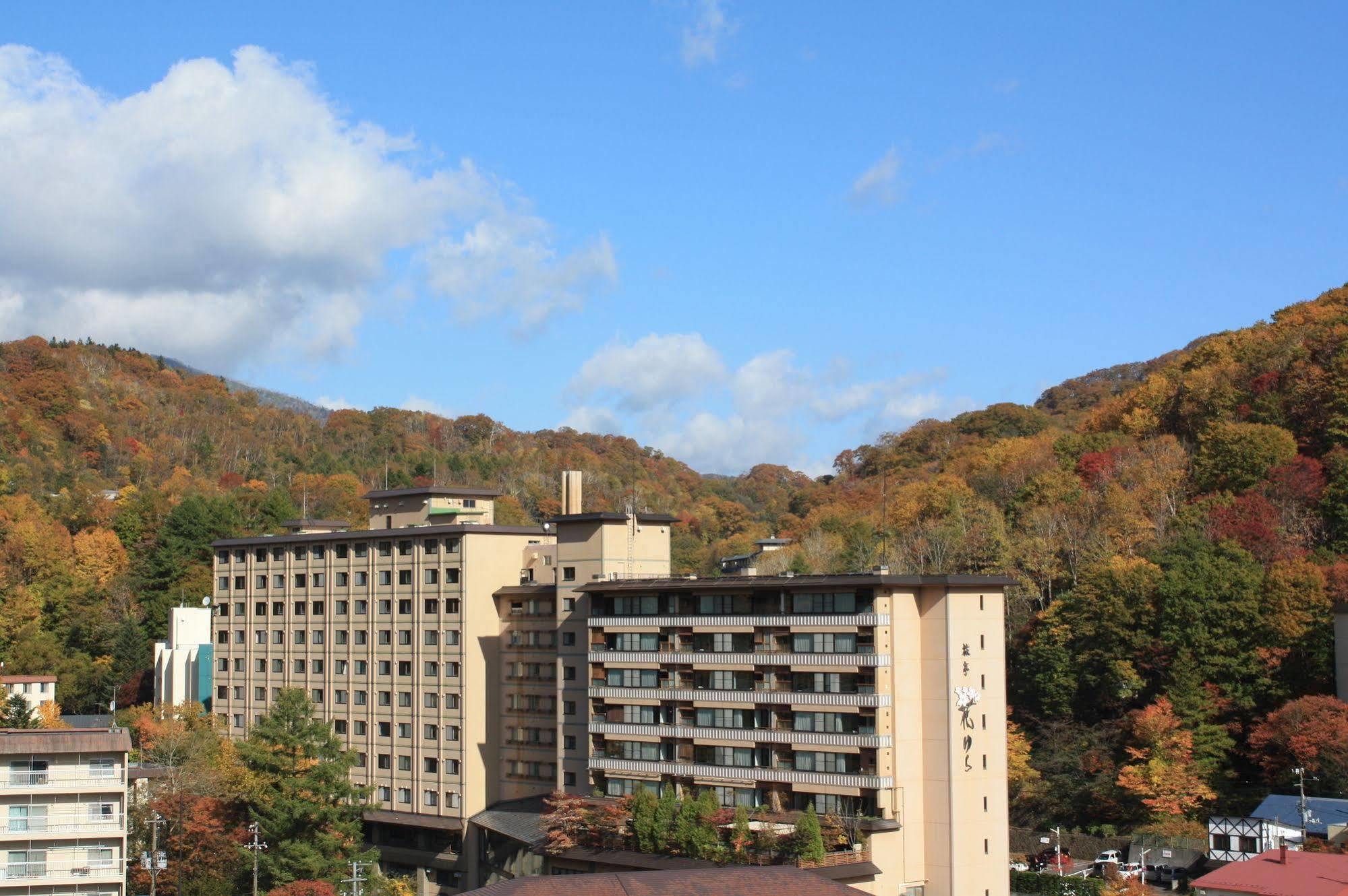 名湯の宿 パークホテル 雅亭 登別市 エクステリア 写真
